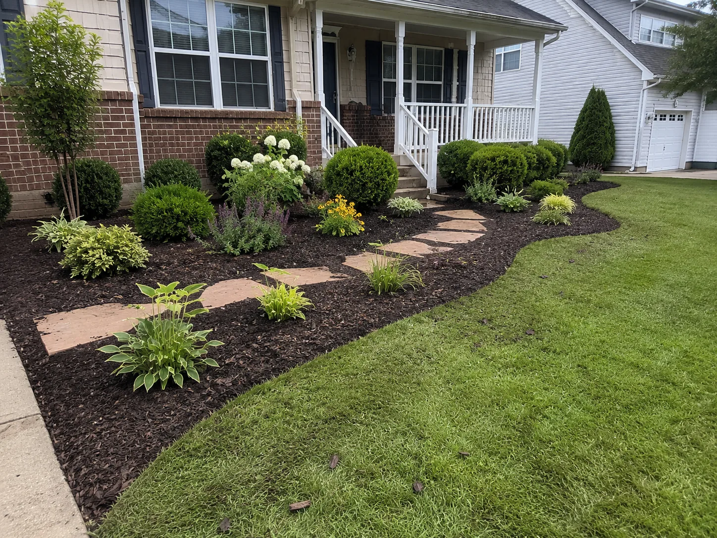 Custom landscape design project
